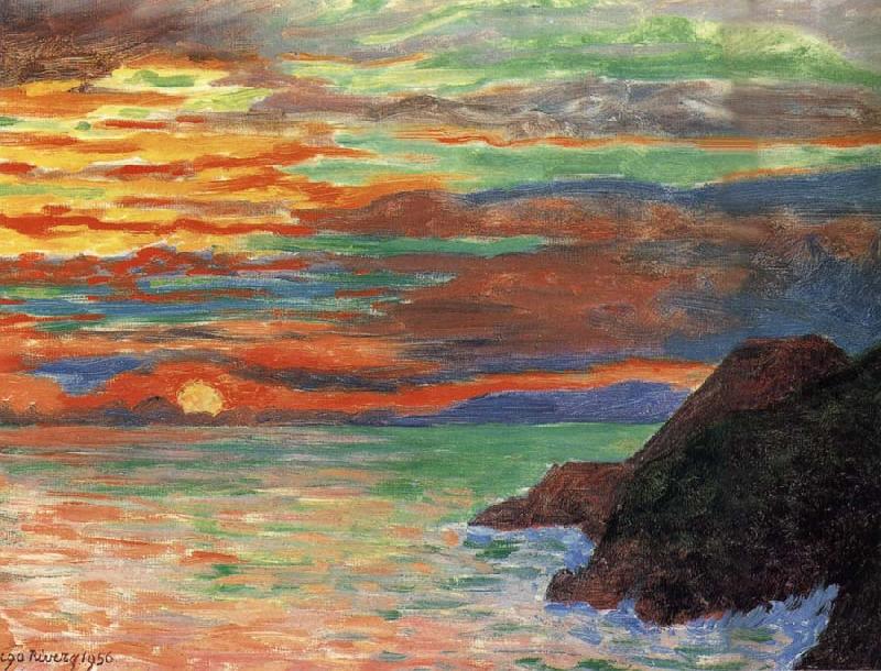 Diego Rivera SunSet